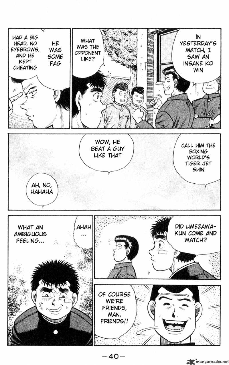 Hajime no Ippo: Fighting Spirit, Chapter 26 image 18